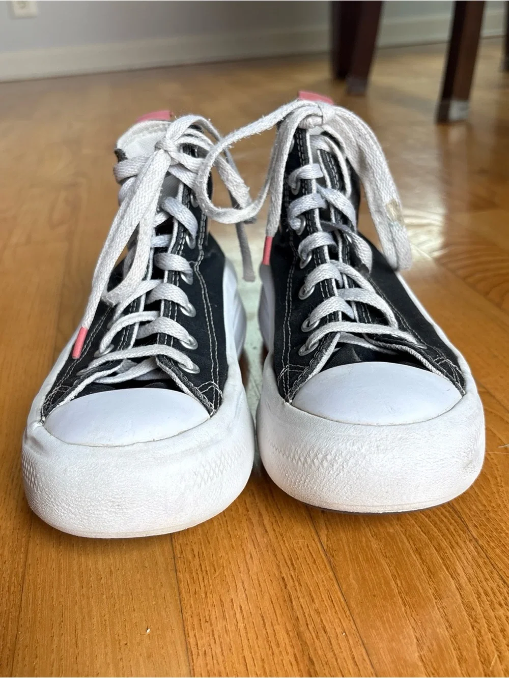 Converse Chuck Taylor Platform sneakers All Star Move high-top shoes Youth Sz 3